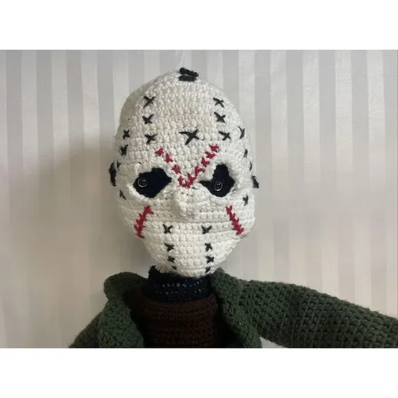Handmade Crochet Jason Doll (38") Tall‎ - Picture 2 of 15